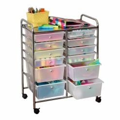 Coupon 😀 Honey Can Do Rolling Storage Cart with 12 Drawers 👍