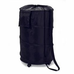 Deals 🔔 Honey Can Do Black Pop-Up Laundry Bin & Hamper with Wheels ❤️