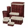 Promo β Honey Can Do Chocolate Brown Wicker Hamper Kit, 7 Piece π₯° 2 Promo β Honey Can Do Chocolate Brown Wicker Hamper Kit, 7 Piece π₯° -Honey Can Do Sales Store 29024 HMP 01866 1