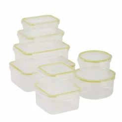 Deals β¨ Honey Can Do Locking Food Storage Set, 16 Pieces βοΈ