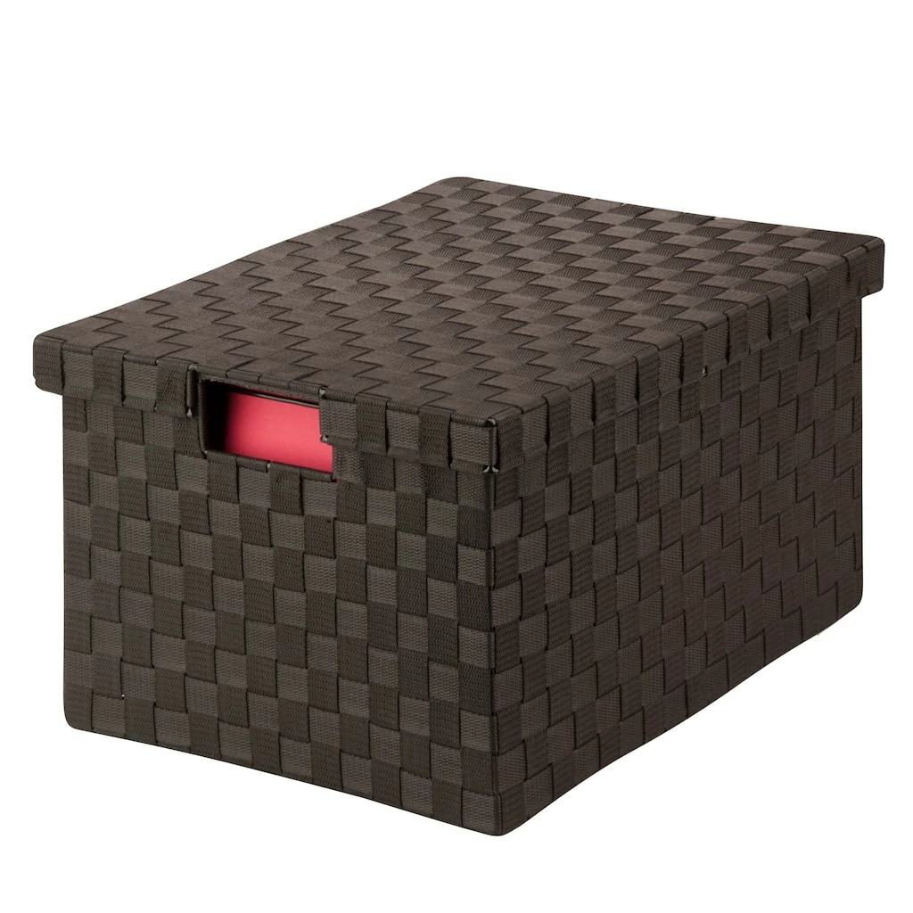 Promo π 6 Pack: Honey Can Do Large Espresso Woven File Box π 4 Promo π 6 Pack: Honey Can Do Large Espresso Woven File Box π - Image 2