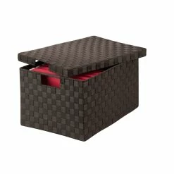 Cheap ✔️ Honey Can Do Espresso Large Woven File Box 😀 -Honey Can Do Sales Store 29024 OFC 03709 1