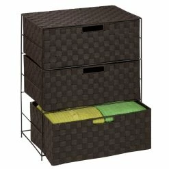 Best reviews of 🔔 Honey Can Do Espresso 3-Drawer Chest with Wheels 🧨 -Honey Can Do Sales Store 29024 OFC 03713 2