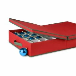 Best Sale 🔥 Honey Can Do Ornament Storage Box with Dividers 💯 -Honey Can Do Sales Store 29024 SFT 01597 2