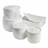 Flash Sale 🧨 Honey Can Do White Dinnerware Storage Set, 5 Pieces 😍