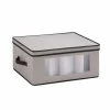 Wholesale 🎉 Honey Can Do Gray Large Window Storage Chest 👍 -Honey Can Do Sales Store 29024 SFT 05379 2