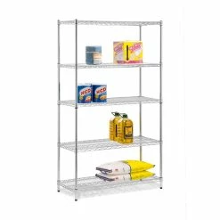 Outlet 💯 Honey Can Do 5-Tier Storage Shelf, 800 Lbs. Capacity 👏 -Honey Can Do Sales Store 29024 SHF 01441