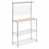 Cheapest 👍 Honey Can Do 2-Shelf Chrome Urban Baker's Rack 🥰 -Honey Can Do Sales Store 29024 SHF 01608 1