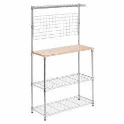 Cheapest 👍 Honey Can Do 2-Shelf Chrome Urban Baker's Rack 🥰