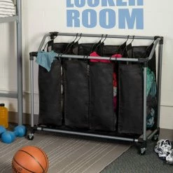 Buy 🧨 Honey Can Do Deluxe Quad Laundry Sorter with Mesh Bags 😉 -Honey Can Do Sales Store 29024 SRT 01682 6