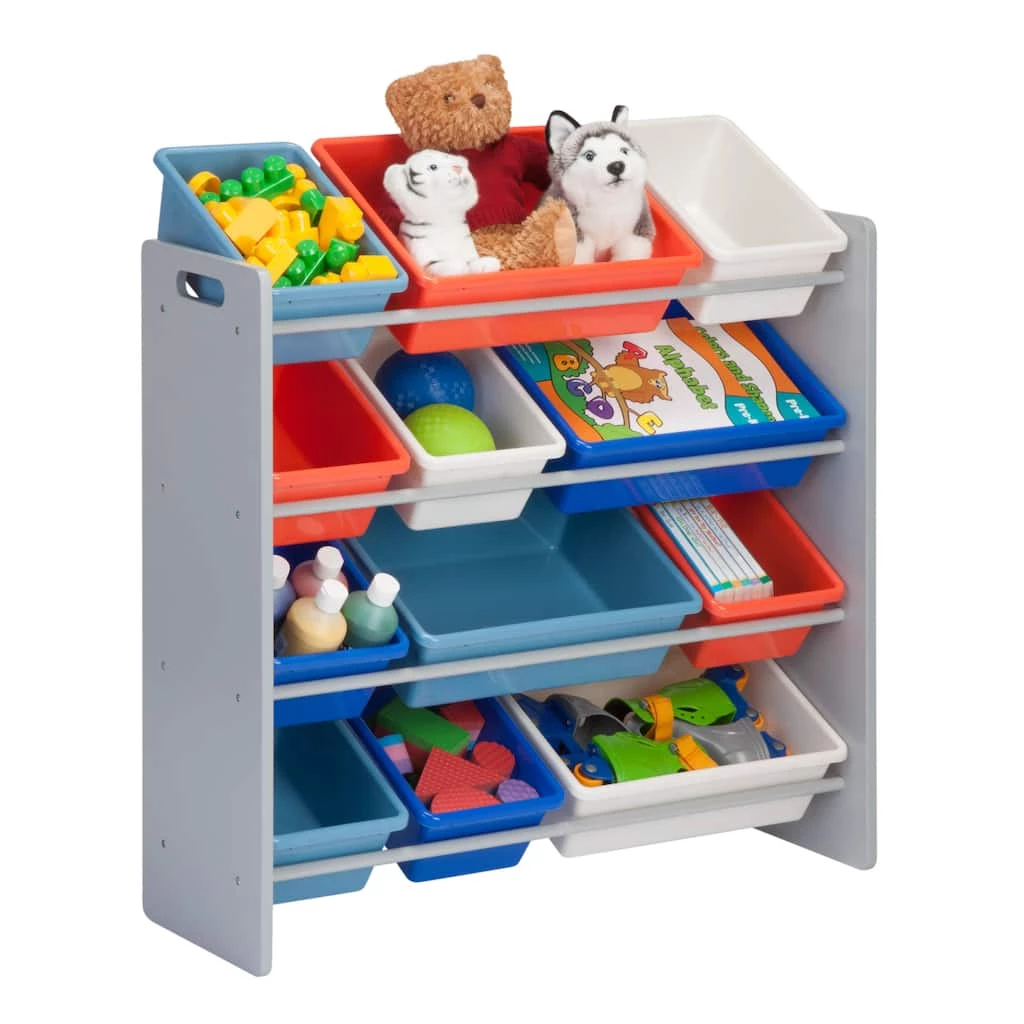 Budget π€© Honey Can Do Gray 12-Bin Kids Storage Organizer β¨ 4 Budget π€© Honey Can Do Gray 12-Bin Kids Storage Organizer β¨ - Image 2