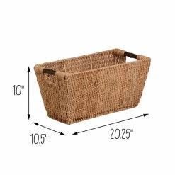 Best reviews of 😀 Honey Can Do Natural Large Seagrass Basket ⌛ -Honey Can Do Sales Store D061119S 3
