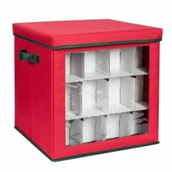 Hot Sale ✔️ Honey Can Do Red 48ct. Ornament Cube 🎁