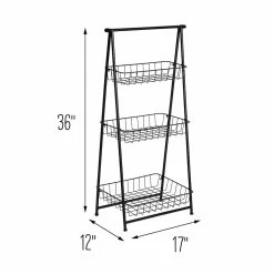 Cheap π₯° Honey Can Do 3-Tier Folding A-Frame Caddy π 19 Cheap π₯° Honey Can Do 3-Tier Folding A-Frame Caddy π -Honey Can Do Sales Store D231879S 6 1