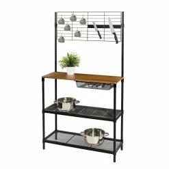 Best Pirce 🌟 Honey Can Do Black Matte Work Station 😀 -Honey Can Do Sales Store D231881S 11