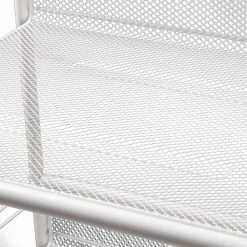 Best reviews of 😉 Honey Can Do White 3-Tier Mesh Rolling Cart ⌛ -Honey Can Do Sales Store D231883S 3
