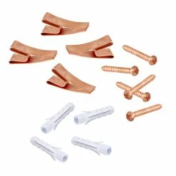 New 🌟 Honey Can Do Rosy Copper Wall Grid Kit 🧨 -Honey Can Do Sales Store D231890S 7