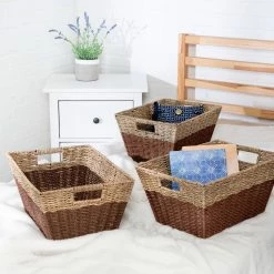 Hot Sale π Honey Can Do Seagrass Rectangle Nesting Storage Basket Set 𧨠11 Hot Sale π Honey Can Do Seagrass Rectangle Nesting Storage Basket Set 𧨠-Honey Can Do Sales Store D231892S 2