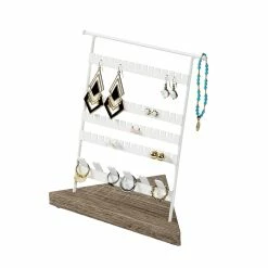 Brand new 🤩 Honey Can Do Earring & Ring Stand 🌟 -Honey Can Do Sales Store D231895S 2