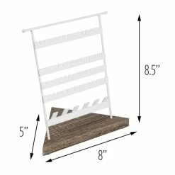 Brand new ⌛ 24 Pack: Honey Can Do Earring & Ring Stand 🧨 -Honey Can Do Sales Store D231895S 3 1