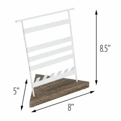 Brand new 🤩 Honey Can Do Earring & Ring Stand 🌟 -Honey Can Do Sales Store D231895S 3