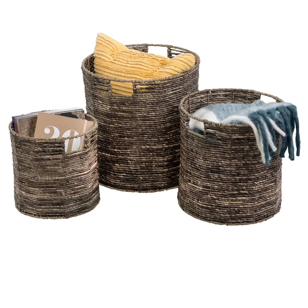 New π₯° 6 Packs: 3 ct. (18 total) Honey Can Do Costal Collection Nesting Geo Basket Set β 10 New π₯° 6 Packs: 3 ct. (18 total) Honey Can Do Costal Collection Nesting Geo Basket Set β - Image 8