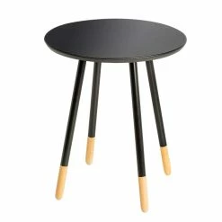 Best Pirce π 6 Pack: Honey Can Do Black Round End Table π 11 Best Pirce π 6 Pack: Honey Can Do Black Round End Table π -Honey Can Do Sales Store D238833S 4 1