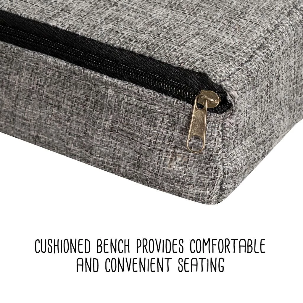 Best Pirce β Honey Can Do Farmhouse Gray Entryway Bench with Storage Shelves π₯° 5 Best Pirce β Honey Can Do Farmhouse Gray Entryway Bench with Storage Shelves π₯° - Image 3