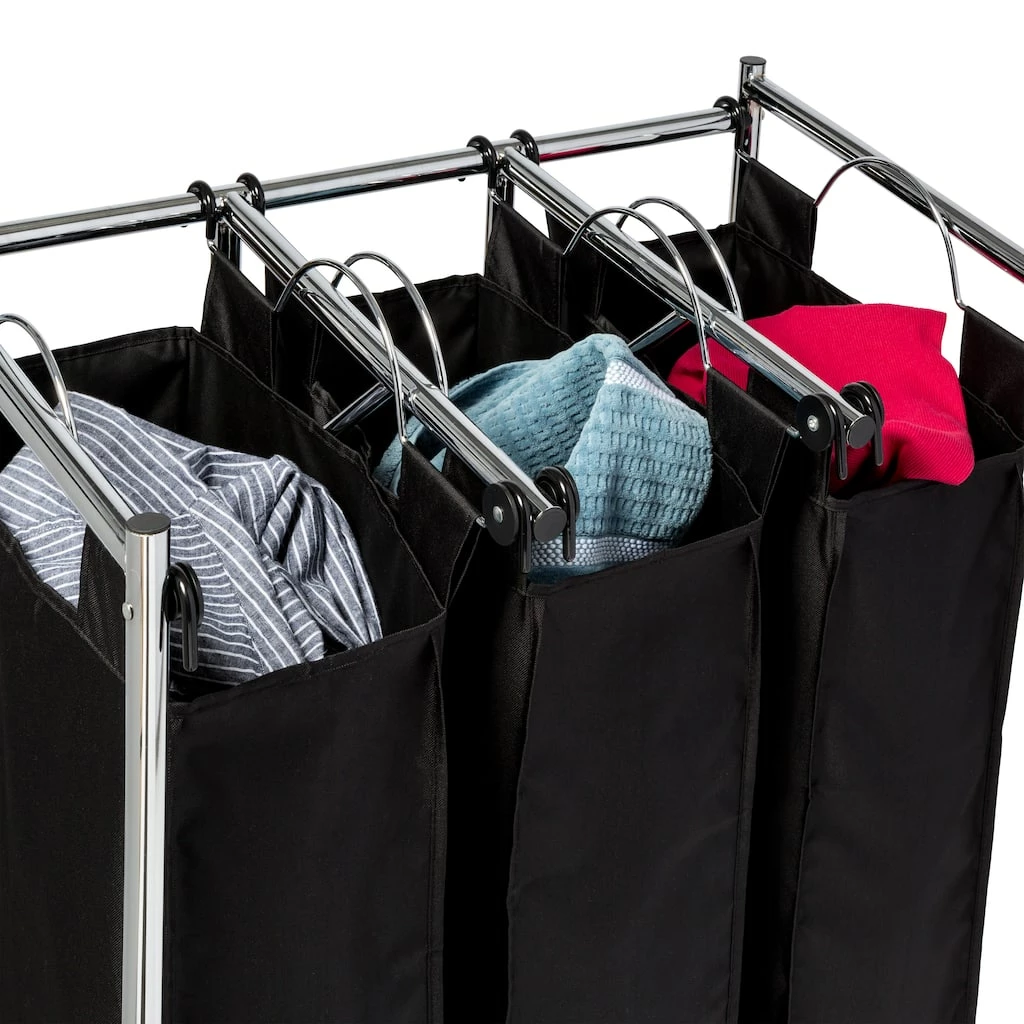 Outlet π Honey Can Do Easy Load Triple Laundry Sorter π― 4 Outlet π Honey Can Do Easy Load Triple Laundry Sorter π― - Image 2