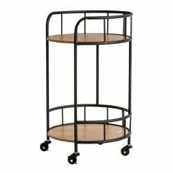 Best deal π Honey Can Do Black & Natural 2-Tier Round Side Table with Wheels π₯ 14 Best deal π Honey Can Do Black & Natural 2-Tier Round Side Table with Wheels π₯ -Honey Can Do Sales Store D238850S 6