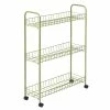 Top 10 🔥 Honey Can Do Olive 3-Tier Rolling Cart 💯 -Honey Can Do Sales Store D296321S 2