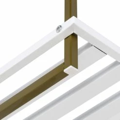 Buy ❤️ Honey Can Do Olive & White 2-Tier Tubular 👟 Shoe Rack ❤️ -Honey Can Do Sales Store D296333S 5