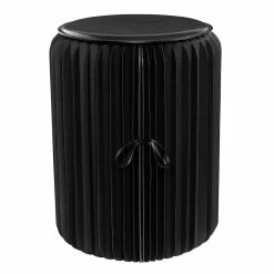 Budget 🎉 Honey Can Do Black Foldable Paper Stool 🎉