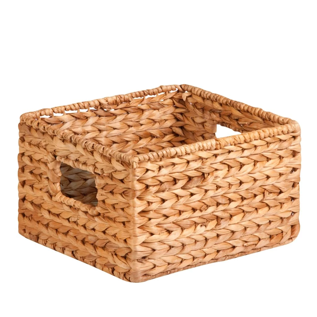 New π 6 Packs: 3 ct. (18 total) Honey Can Do Natural Woven Hyacinth Nested Storage Basket Set π 6 New π 6 Packs: 3 ct. (18 total) Honey Can Do Natural Woven Hyacinth Nested Storage Basket Set π - Image 4