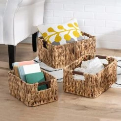 Buy 😍 Honey Can Do Rectangular Nesting Storage Basket Set, 3ct. 🛒 -Honey Can Do Sales Store D587119S 7 1