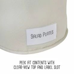 Deals 🛒 Honey Can Do Natural Round Dinnerware Storage Box Set 💯 -Honey Can Do Sales Store D587131S 11