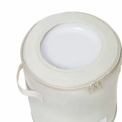 Deals 🛒 Honey Can Do Natural Round Dinnerware Storage Box Set 💯 -Honey Can Do Sales Store D587131S 3