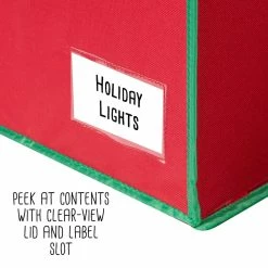 Budget π Honey Can Do Red Holiday Light Storage Box π 14 Budget π Honey Can Do Red Holiday Light Storage Box π -Honey Can Do Sales Store D587145S 4