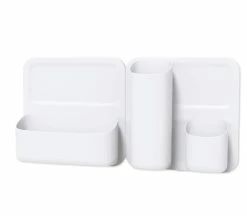 Best Pirce 😍 Honey Can Do White 5-Piece Vertical Storage System ⭐ -Honey Can Do Sales Store D587150S 2 1