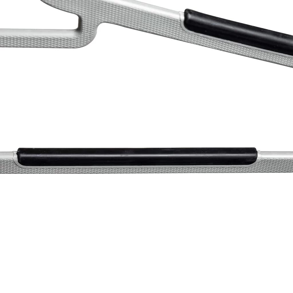 Deals π 6 Packs: 50 ct. (300 total) Honey Can Do Gray & Black Rubber Grip No-Slip Plastic Hangers β¨ 8 Deals π 6 Packs: 50 ct. (300 total) Honey Can Do Gray & Black Rubber Grip No-Slip Plastic Hangers β¨ - Image 6