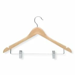 Best Pirce 👍 6 Packs: 12 ct. (72 total) Honey Can Do Maple Wood Clip Hangers for Suits ✔️
