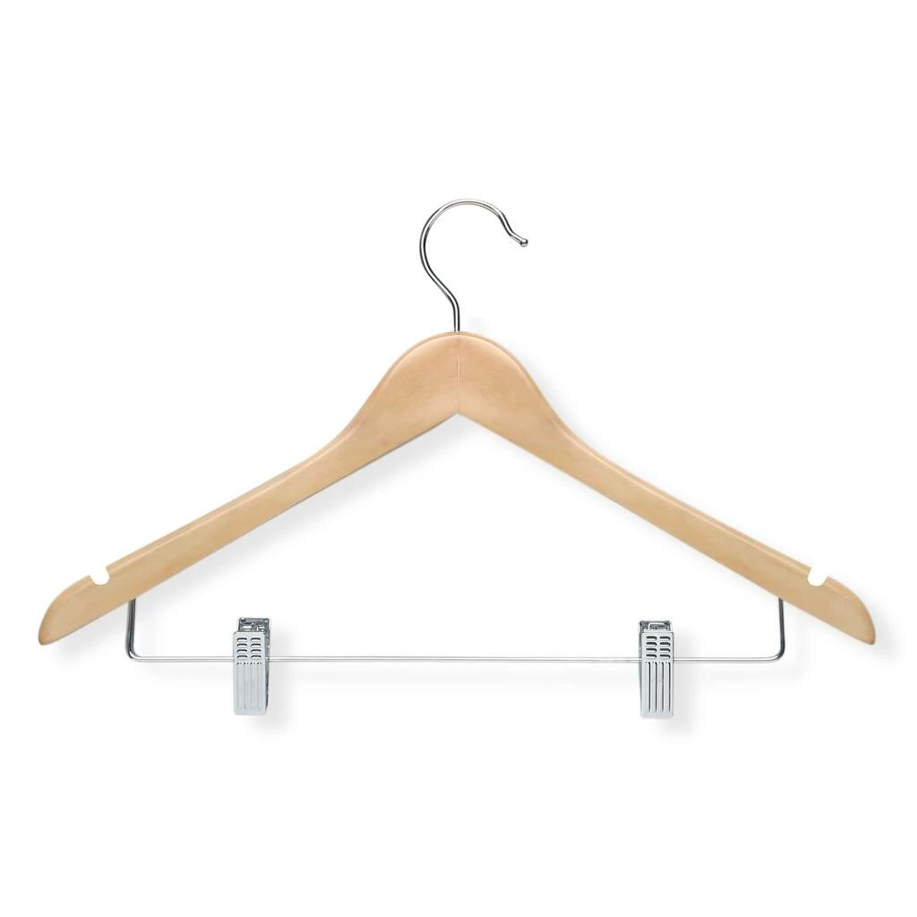 Deals β Honey Can Do Wooden Maple Clip Hangers for Suits, 12ct. π 3 Deals β Honey Can Do Wooden Maple Clip Hangers for Suits, 12ct. π