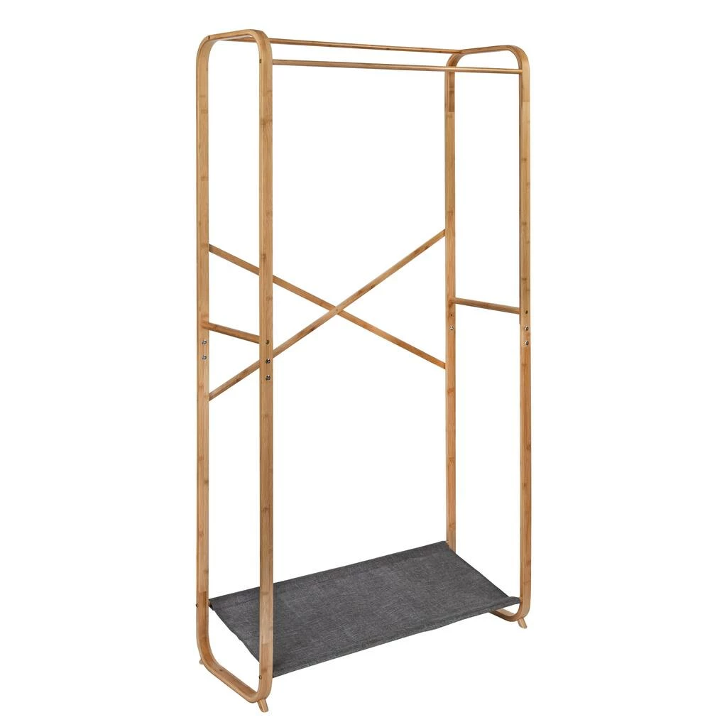 Cheap β Honey Can Do Bamboo & Canvas Garment Rack π 4 Cheap β Honey Can Do Bamboo & Canvas Garment Rack π - Image 2
