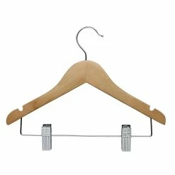 Best reviews of 🔥 Honey Can Do Kids Wood Hangers With Clips, 10ct. 😍