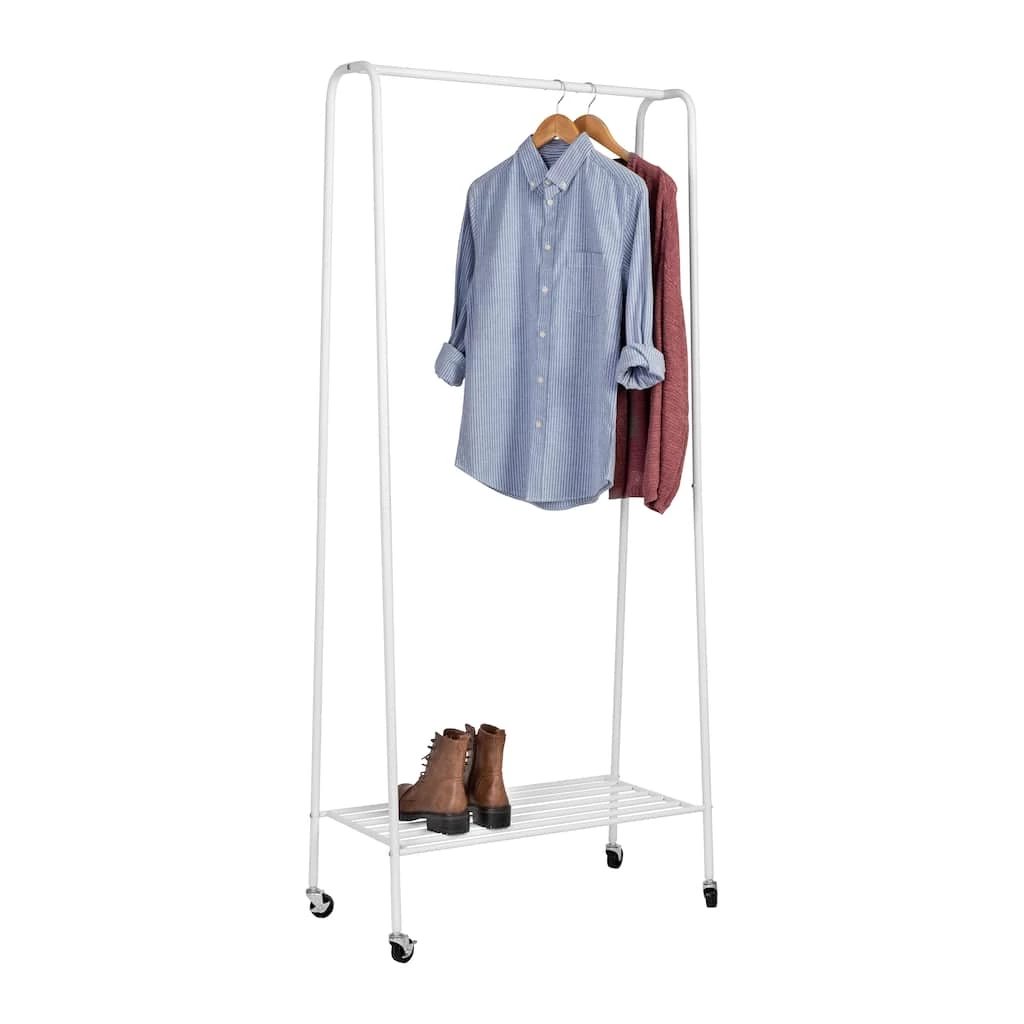 Best deal π₯ Honey Can Do White Garment Rack With π Shoe Shelf π₯° 3 Best deal π₯ Honey Can Do White Garment Rack With π Shoe Shelf π₯°