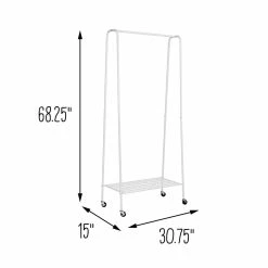Best deal π₯ Honey Can Do White Garment Rack With π Shoe Shelf π₯° 15 Best deal π₯ Honey Can Do White Garment Rack With π Shoe Shelf π₯° -Honey Can Do Sales Store D587183S 7