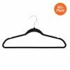 New 🧨 Honey Can Do Black Non-Slip Rubberized Suit Hangers, 50ct. 🎉 -Honey Can Do Sales Store D587186S 1