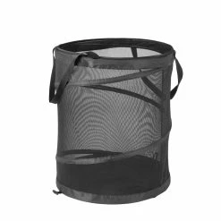 Best Pirce ⭐ Honey Can Do Black Mesh Pop-up Laundry Hamper 🛒