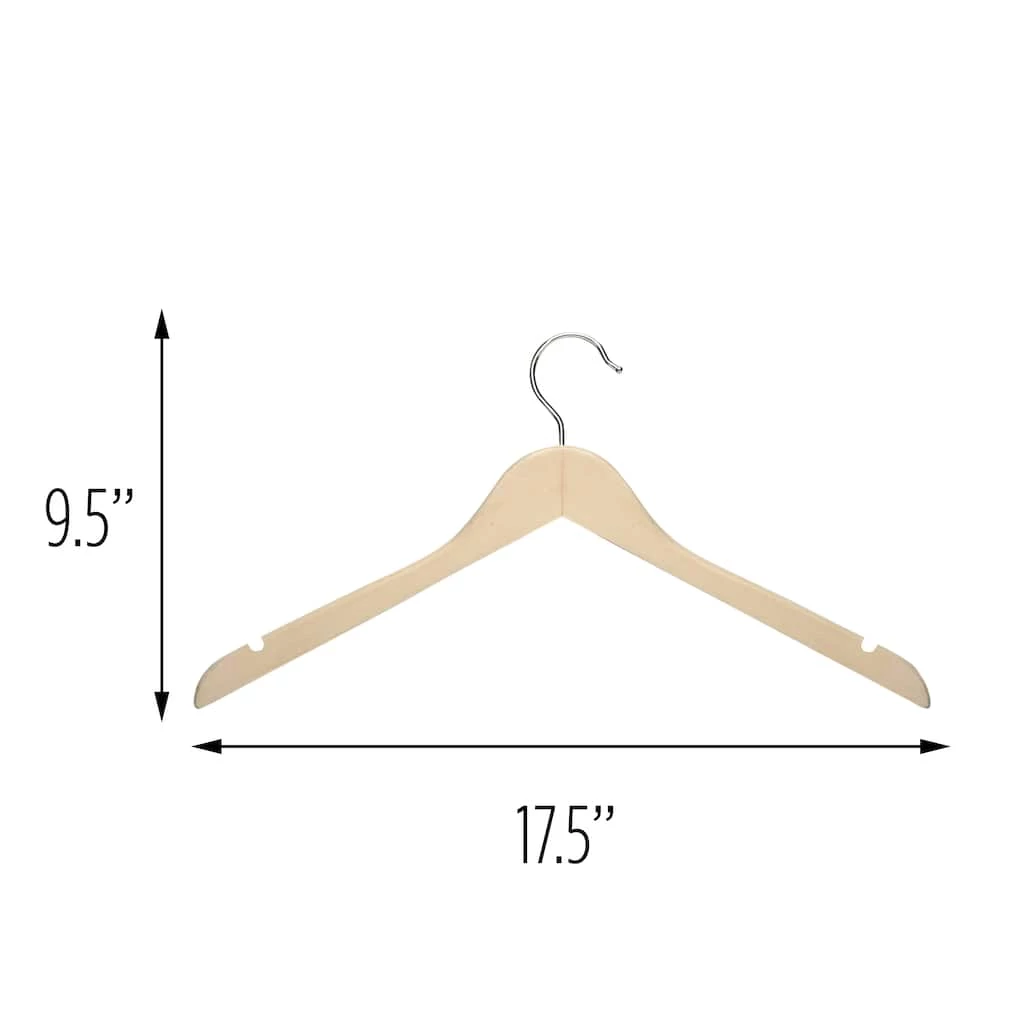 Best Sale π Honey Can Do Maple Wood π Shirt Hangers, 20ct. π₯ 3 Best Sale π Honey Can Do Maple Wood π Shirt Hangers, 20ct. π₯