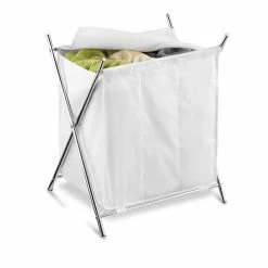Best Pirce 🎁 Honey Can Do Chrome Triple X-Frame Hamper 🎉